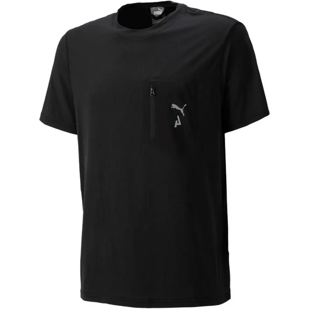 Puma 短袖 SEASONS 男款 E.SO瘦子 著用款 吸濕排汗 機能 反光 拉鍊口袋 【ACS】 52216380 歷史價格詳細信息