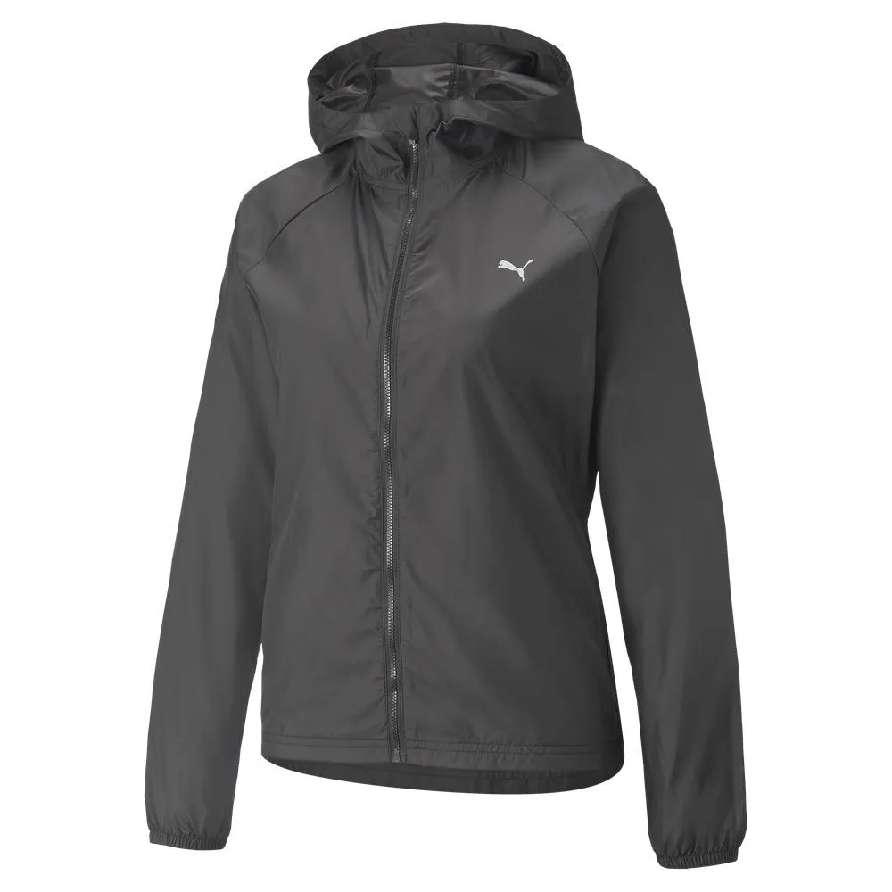 【PUMA】慢跑系列Run Fav連帽風衣外套(M) 風衣外套 男 黑色-52315401 歷史價格詳細信息