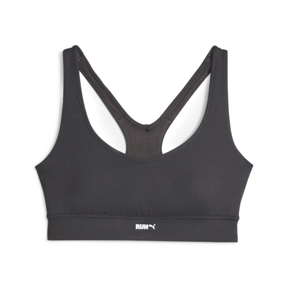 【PUMA】運動內衣 Evolve Longline Bra 藍 白 中強度 排汗 可拆襯墊 運動 瑜珈(524800-22) 歷史價格詳細信息