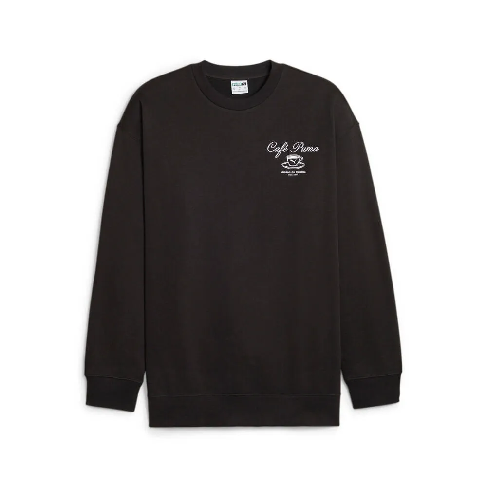 【PUMA】流行系列PUMAS圓領衫(M) 圓領套頭衫 男 灰色 大學T-62814453 歷史價格詳細信息
