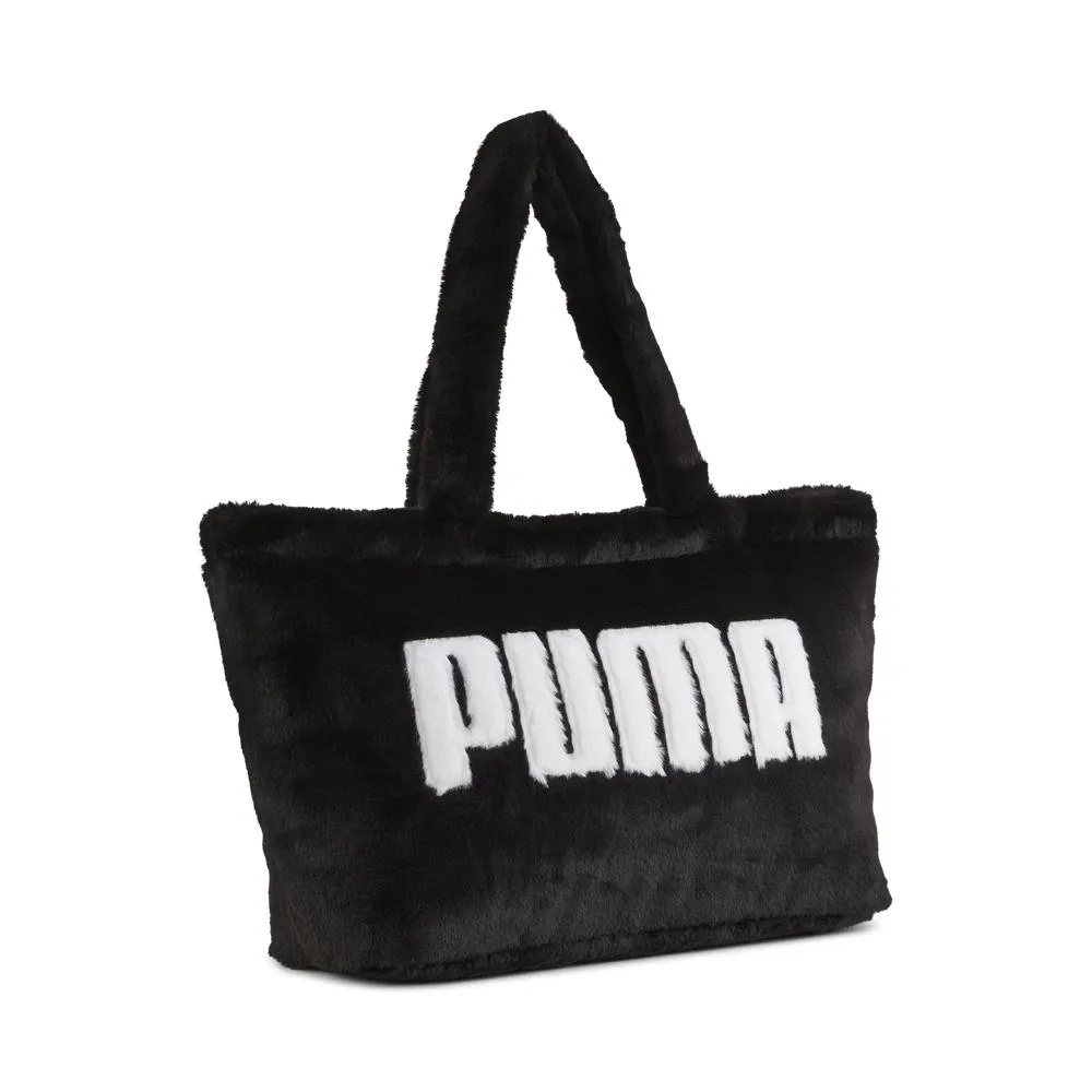 PUMA Core Fur Mini 黑色毛絨側背包 斜背包 托特包 黑色毛毛手提包 09065701 歷史價格詳細信息
