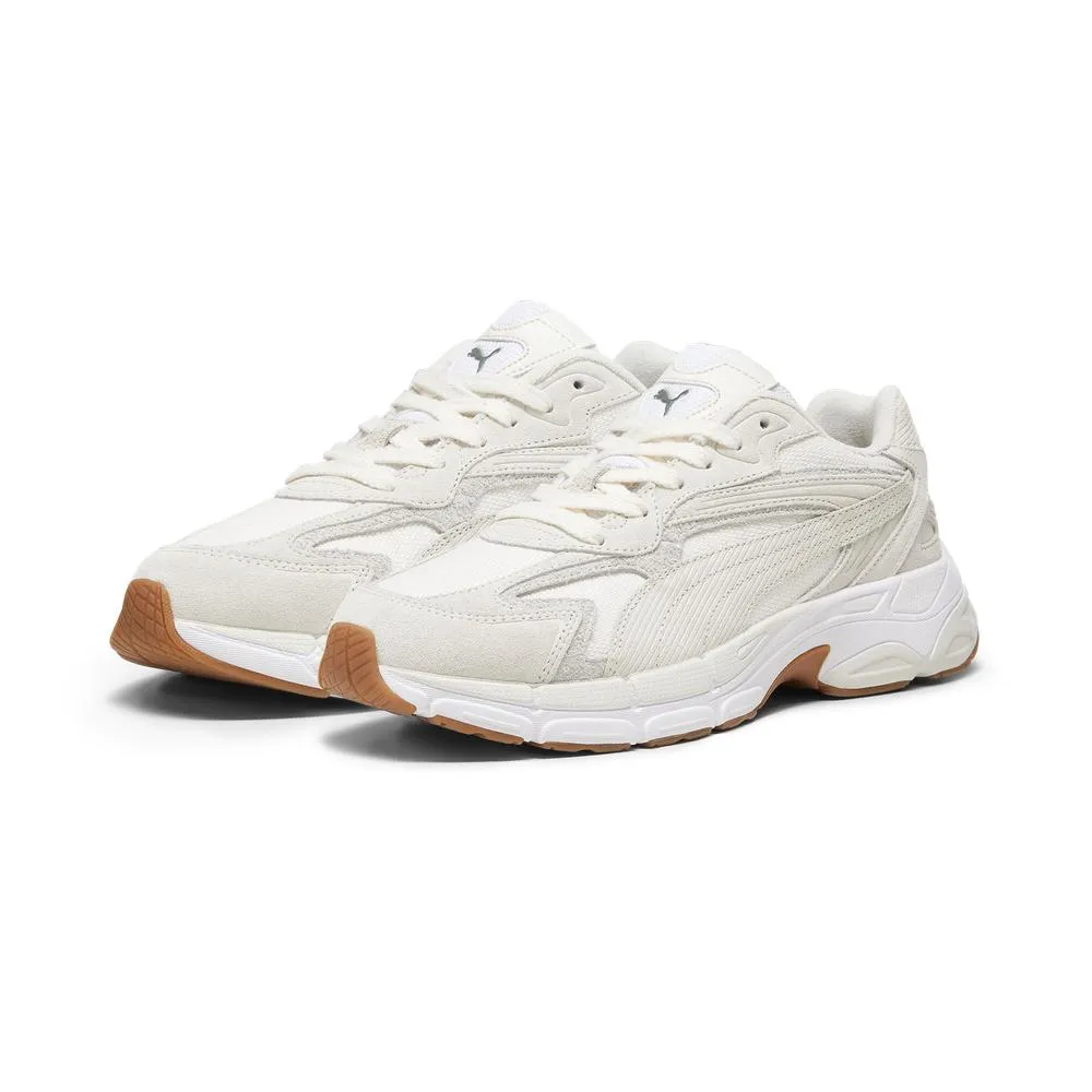 PUMA 慢跑鞋 運動鞋 Teveris Nitro Blank Canvas 男女款 中性款 38943501 米白 歷史價格詳細信息