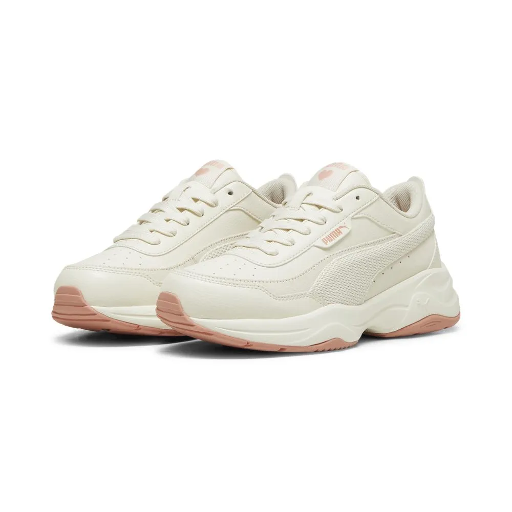 Puma 休閒鞋 Cilia Mode 女鞋 白 全白 增高 厚底 低筒 皮革 基本款 老爹鞋 37112502 歷史價格詳細信息