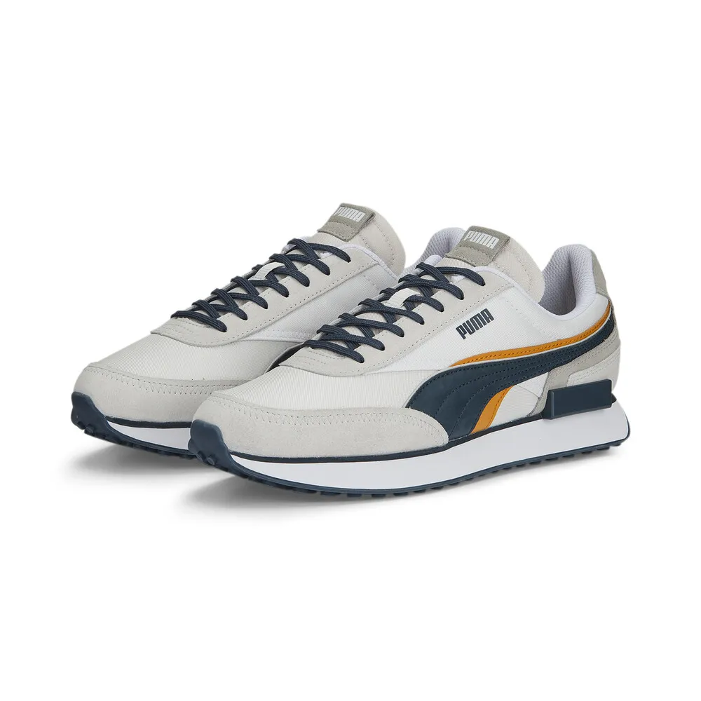 Puma 休閒鞋 Future Rider Double 白黑 紫紅 復古 男鞋 女鞋 情侶【ACS】 38063902 歷史價格詳細信息