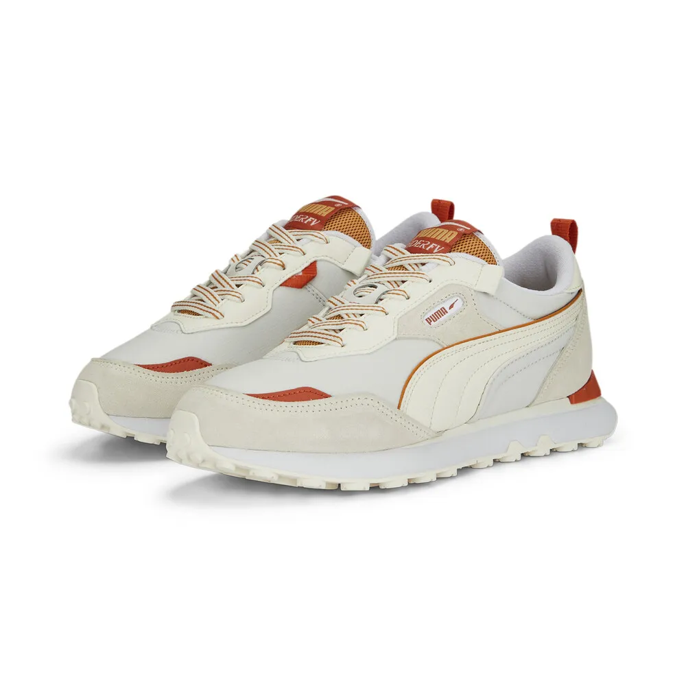 【PUMA】Rider FV Vacation 運動鞋 跑鞋 慢跑鞋 休閒鞋 女鞋 男鞋 灰 橘(39016603) 歷史價格詳細信息