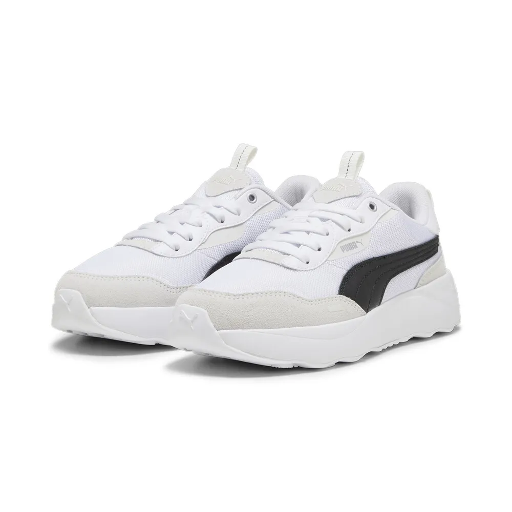 PUMA 休閒鞋 Runtamed Platform 女 黑白紫 39232403 現貨 歷史價格詳細信息