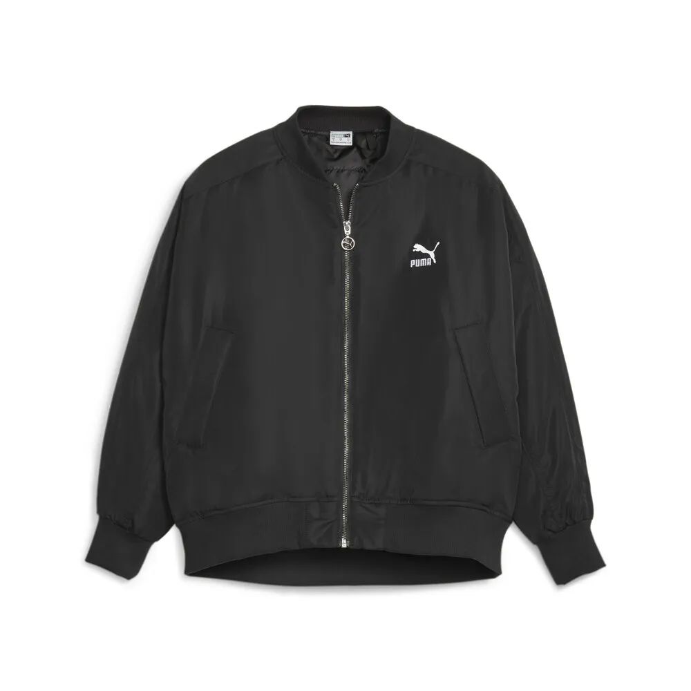 Puma 外套 T7 Bomber 女款 黑 寬鬆 飛行外套 基本款 鋪棉 謝欣穎 著用款【ACS】 62168901 歷史價格詳細信息