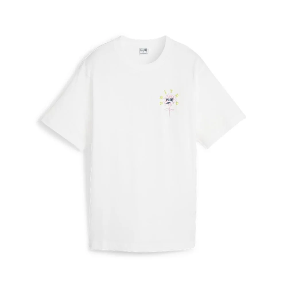 【PUMA官方旗艦】流行系列Downtown圖樣寬鬆短袖T恤 女性 53972401 歷史價格詳細信息