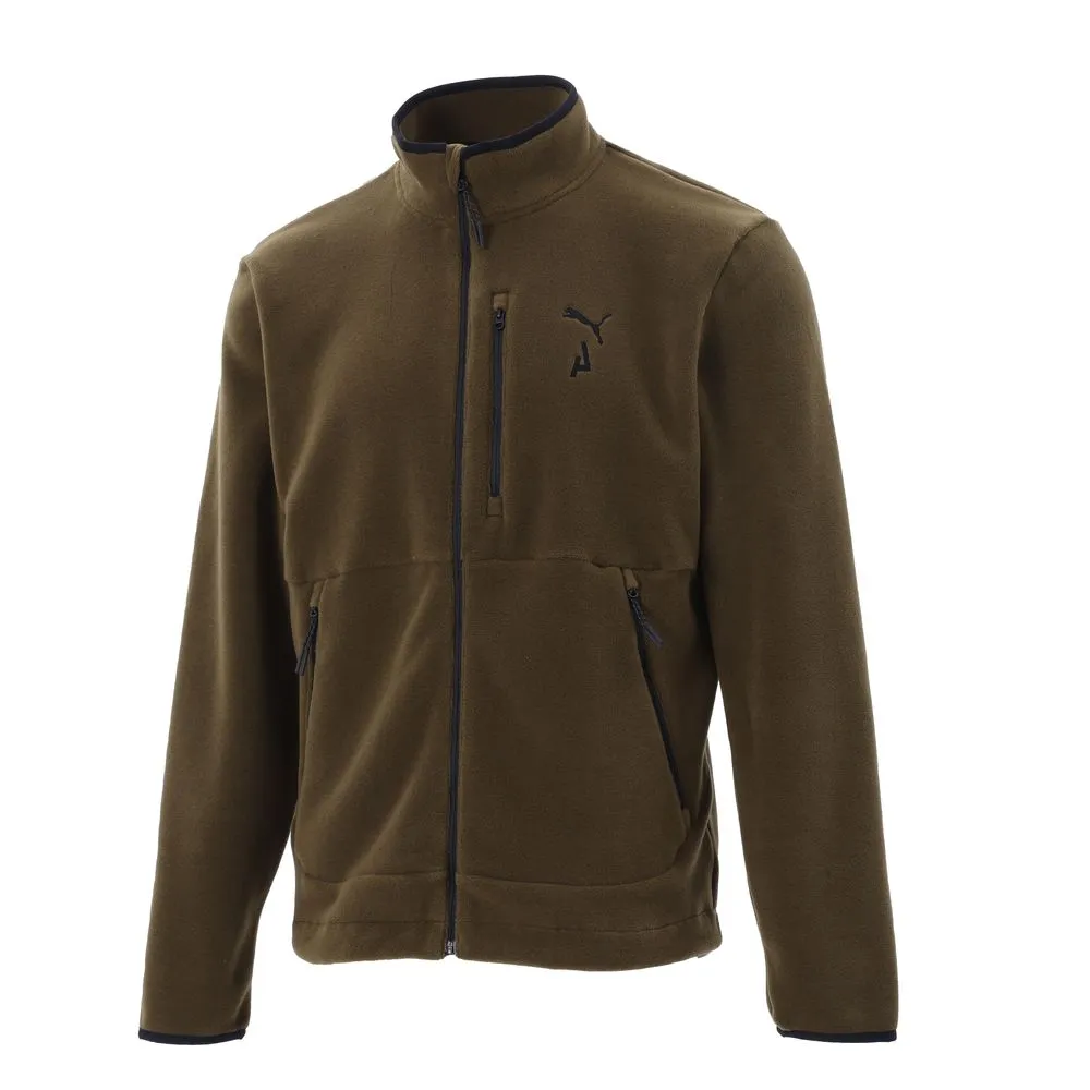 Puma 外套 SEASONS 男款 綠 E.SO瘦子 著用款 立領外套 毛絨 保暖 【ACS】 52257262 歷史價格詳細信息