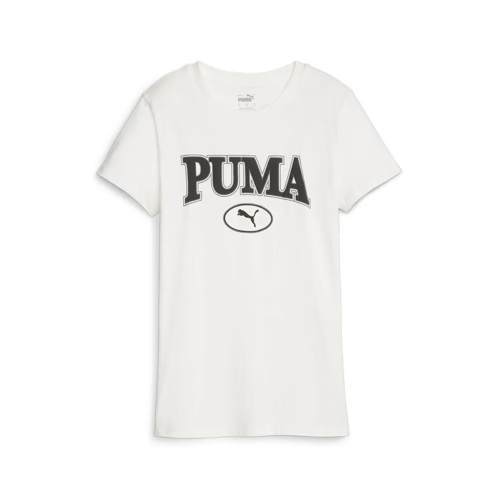 PUMA 基本系列 Puma Squad 圖樣短袖T恤 女款 短袖上衣 短T 謝欣穎同款 67661165 歷史價格詳細信息
