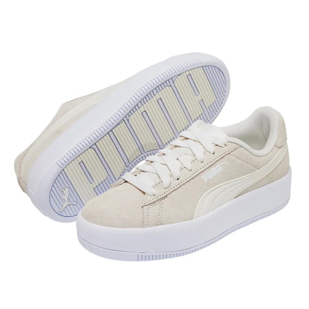 Puma 休閒鞋 Lily Platform L Wns 厚底增高 白 灰 小白鞋 女鞋 【ACS】 38461701 歷史價格詳細信息