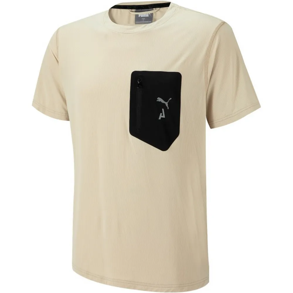 Puma 短袖 SEASONS 男款 E.SO瘦子 著用款 吸濕排汗 機能 反光 拉鍊口袋 【ACS】 52216380 歷史價格詳細信息