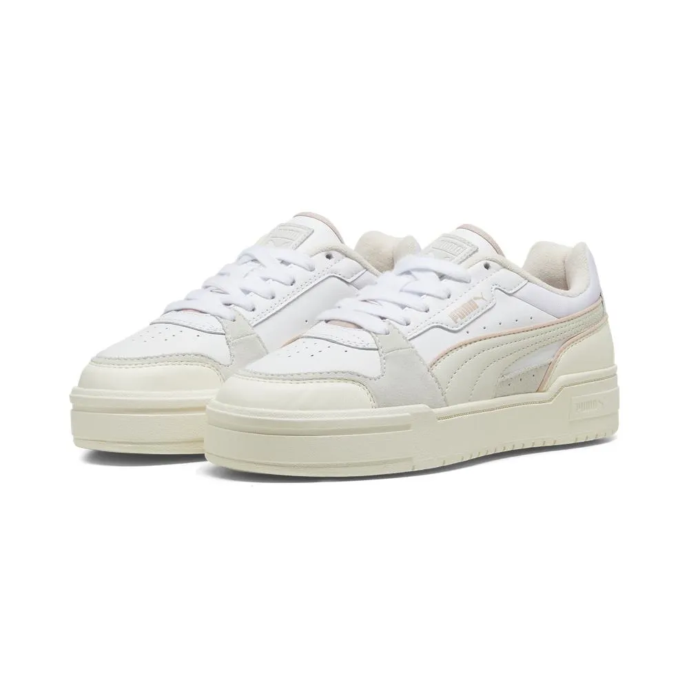 【PUMA】休閒鞋 CA Pro Lux Cord 男鞋 女鞋 米白 灰 皮革 復古 網球風 厚底 增高(390129-02) 歷史價格詳細信息