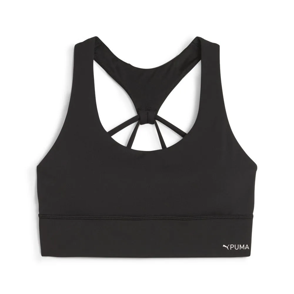 【PUMA】運動內衣 Evolve Longline Bra 藍 白 中強度 排汗 可拆襯墊 運動 瑜珈(524800-22) 歷史價格詳細信息
