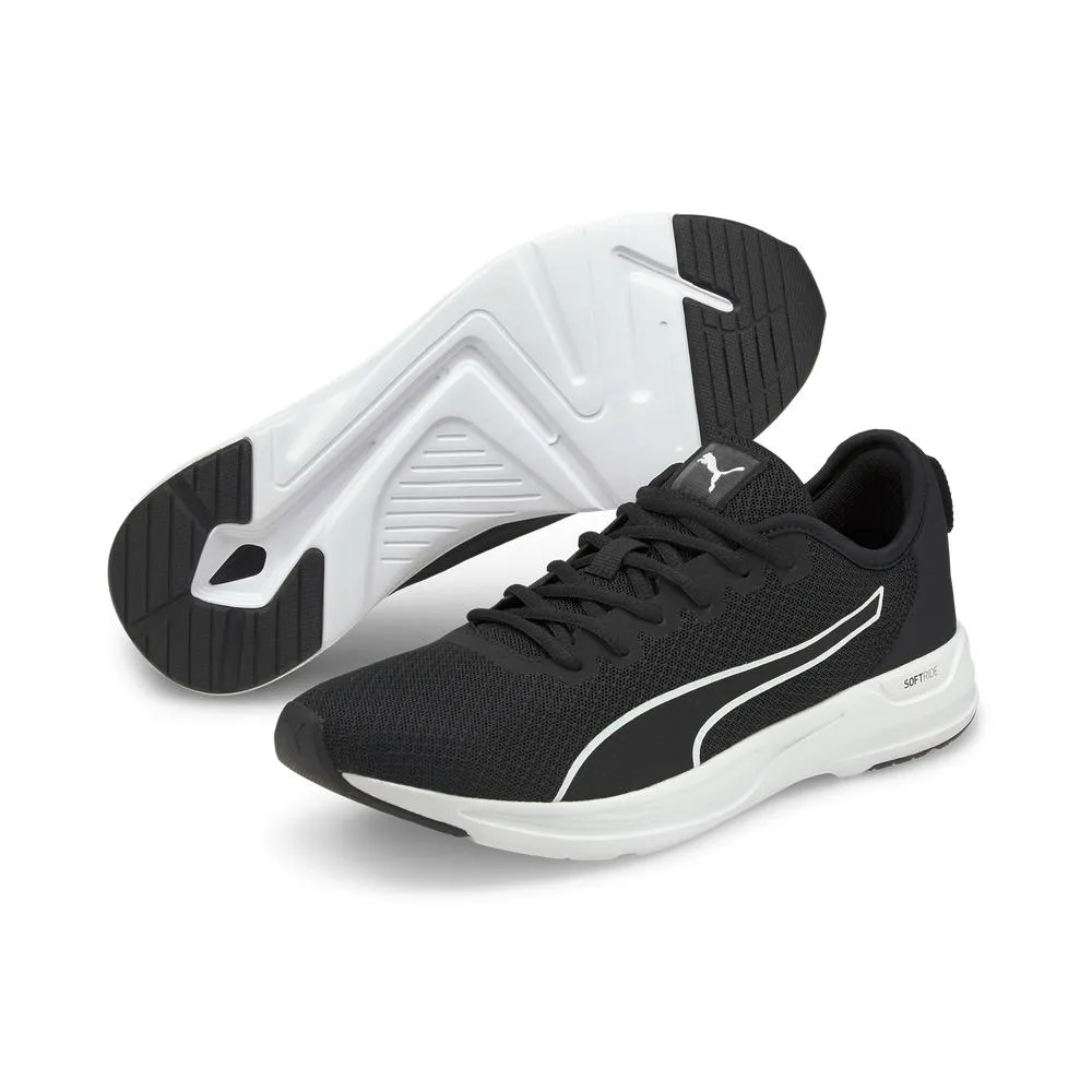 Puma 慢跑鞋 Accent 黑 白 男鞋 女鞋 基本款 緩震中底 運動鞋 【ACS】 195515-01 歷史價格詳細信息