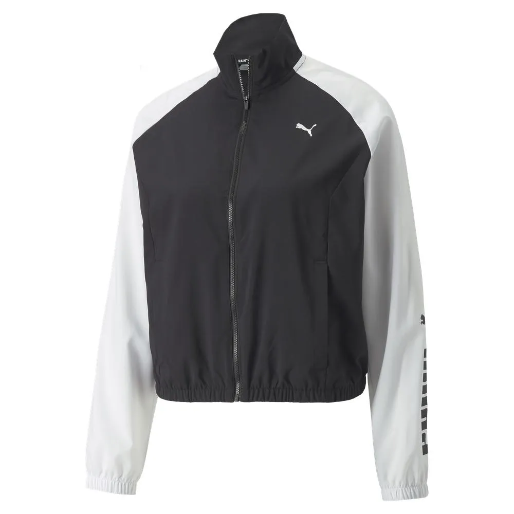 【PUMA】訓練系列Puma Fit風衣外套 風衣外套 女 黑色-52307301 歷史價格詳細信息