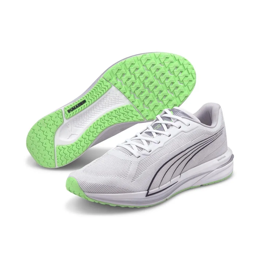 Puma 慢跑鞋 Velocity Nitro CoolAdapt 氮氣科技 白 綠 男鞋 【ACS】 19509401 歷史價格詳細信息