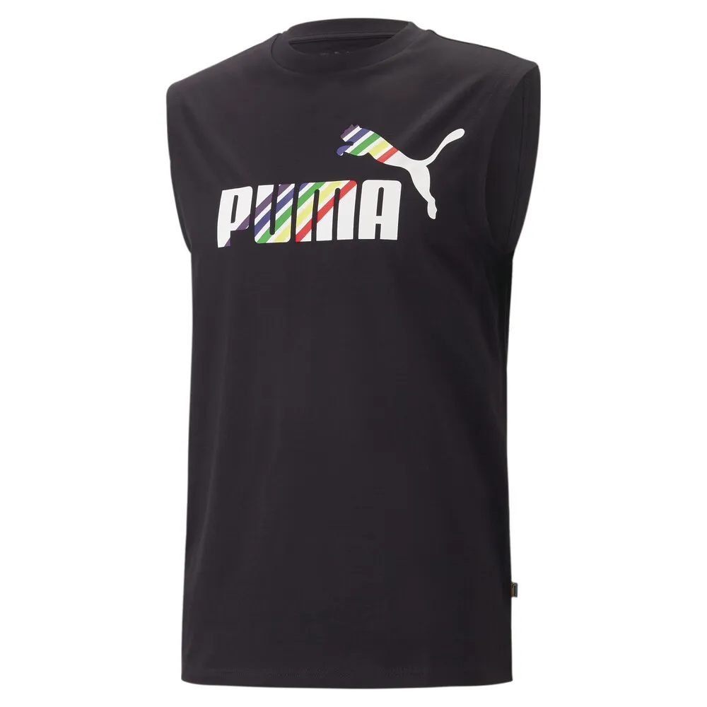 【PUMA】基本系列LIL休閒背心 背心上衣 男 黑色-67338301 歷史價格詳細信息