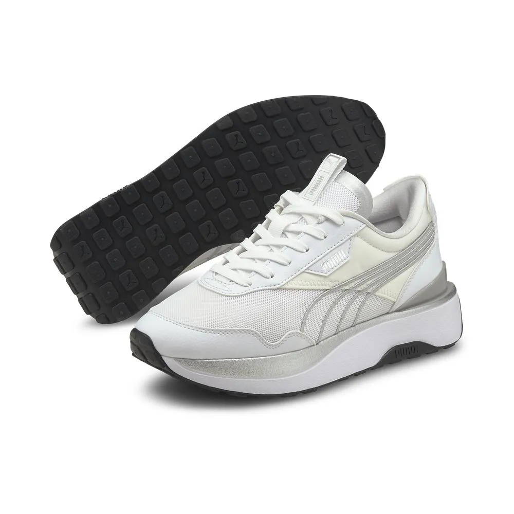 Puma 休閒鞋 Cruise Rider Silk Road Wns 藍白 粉紅 女鞋 厚底 ACS 37507202 歷史價格詳細信息