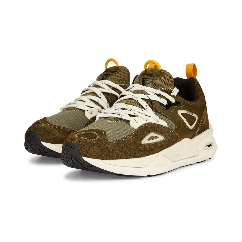 Puma TRC Blaze Safari 卡其 奶茶色  麂皮 休閒鞋 男女款 B3307【38644301】 歷史價格詳細信息