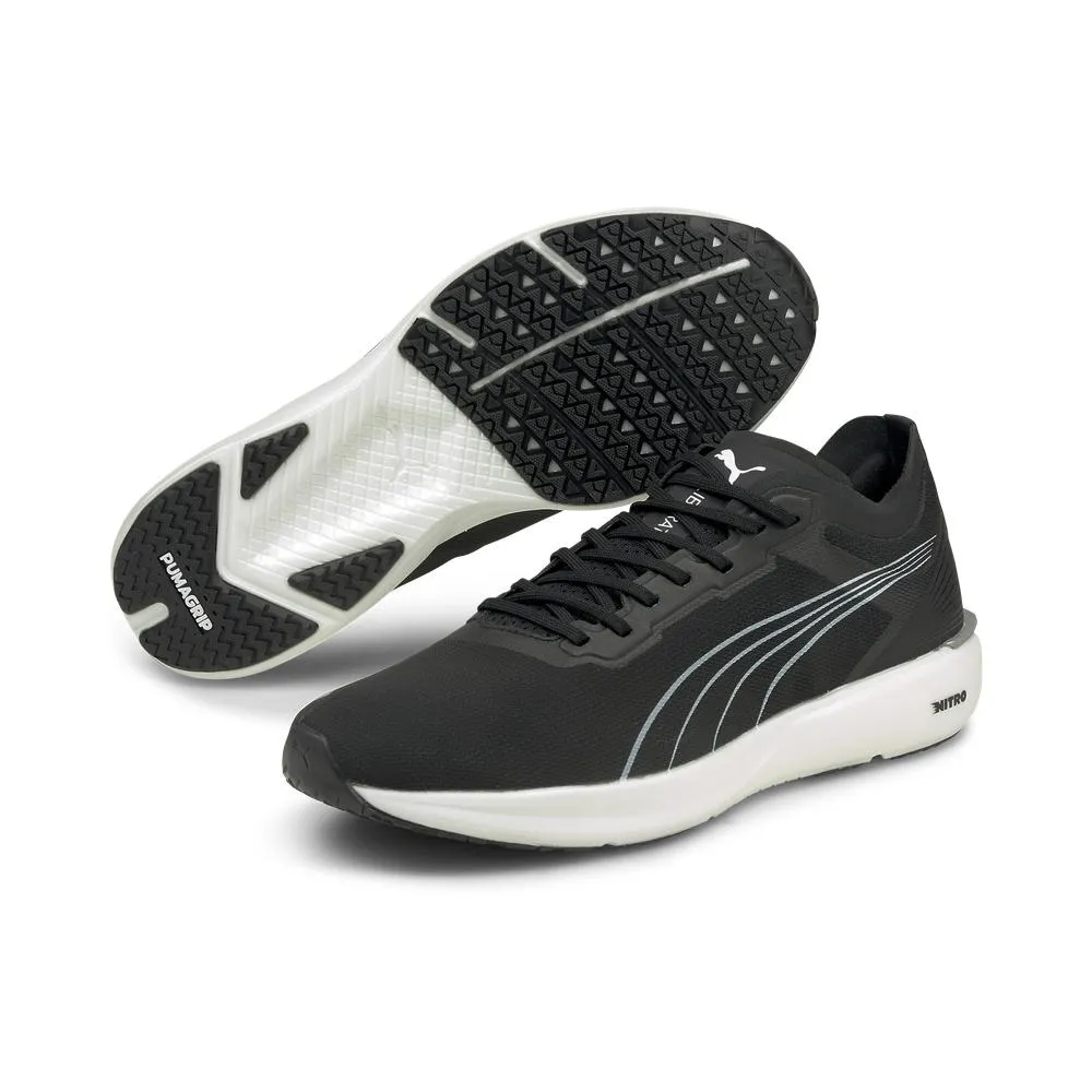 Puma Liberate Nitro 黑 白 氮氣中底 男鞋 避震中底 慢跑鞋 零碼福利品 【ACS】 歷史價格詳細信息