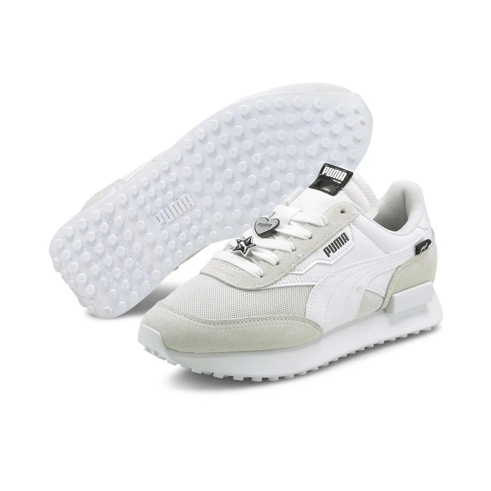 Puma 休閒鞋 Future Rider Galentines 白 黑 紅 任選 女鞋 增高 厚底 蔡依林 【ACS】 歷史價格詳細信息