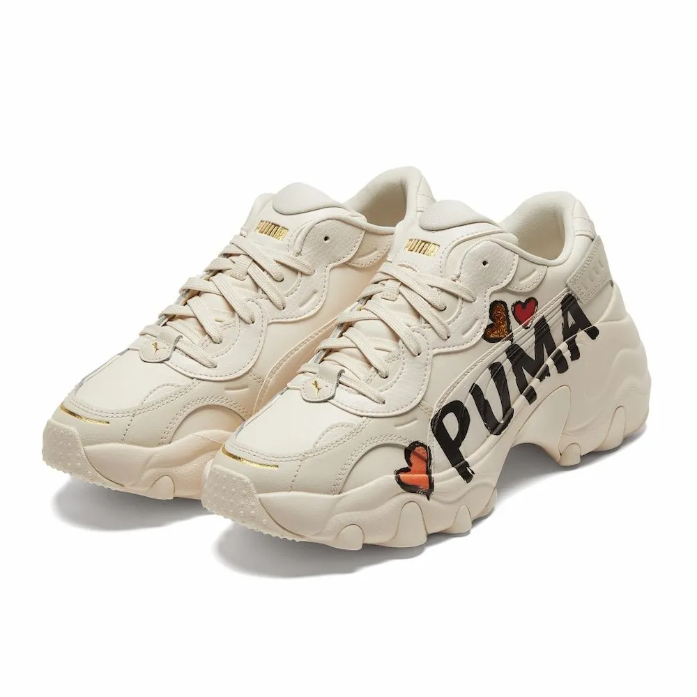 【PUMA】Pulsar Wedge Wns CN Star 休閒鞋 女鞋 米白色-39867501 歷史價格詳細信息