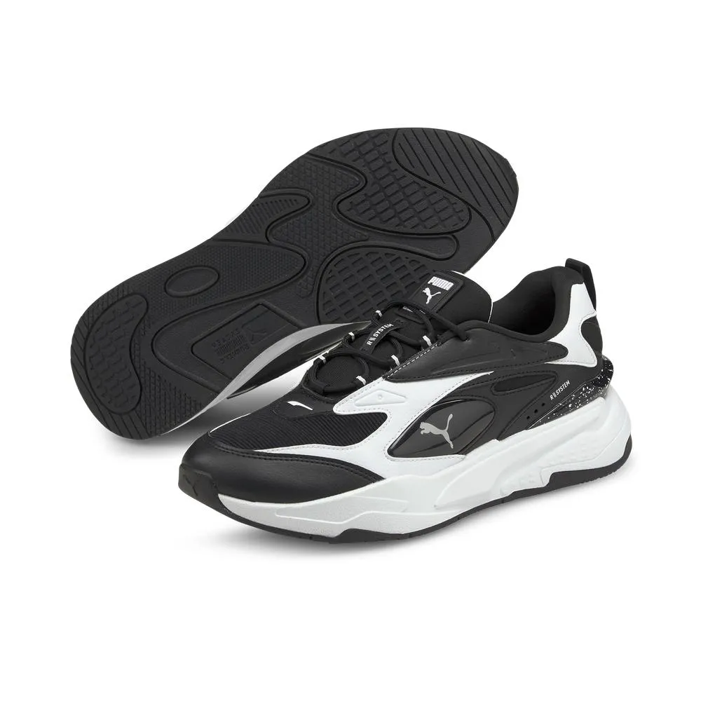 Puma 休閒鞋 RS-Fast Mix 黑 綠 藍 男女鞋 情侶鞋 運動鞋 復古外型【ACS】 37564102 歷史價格詳細信息