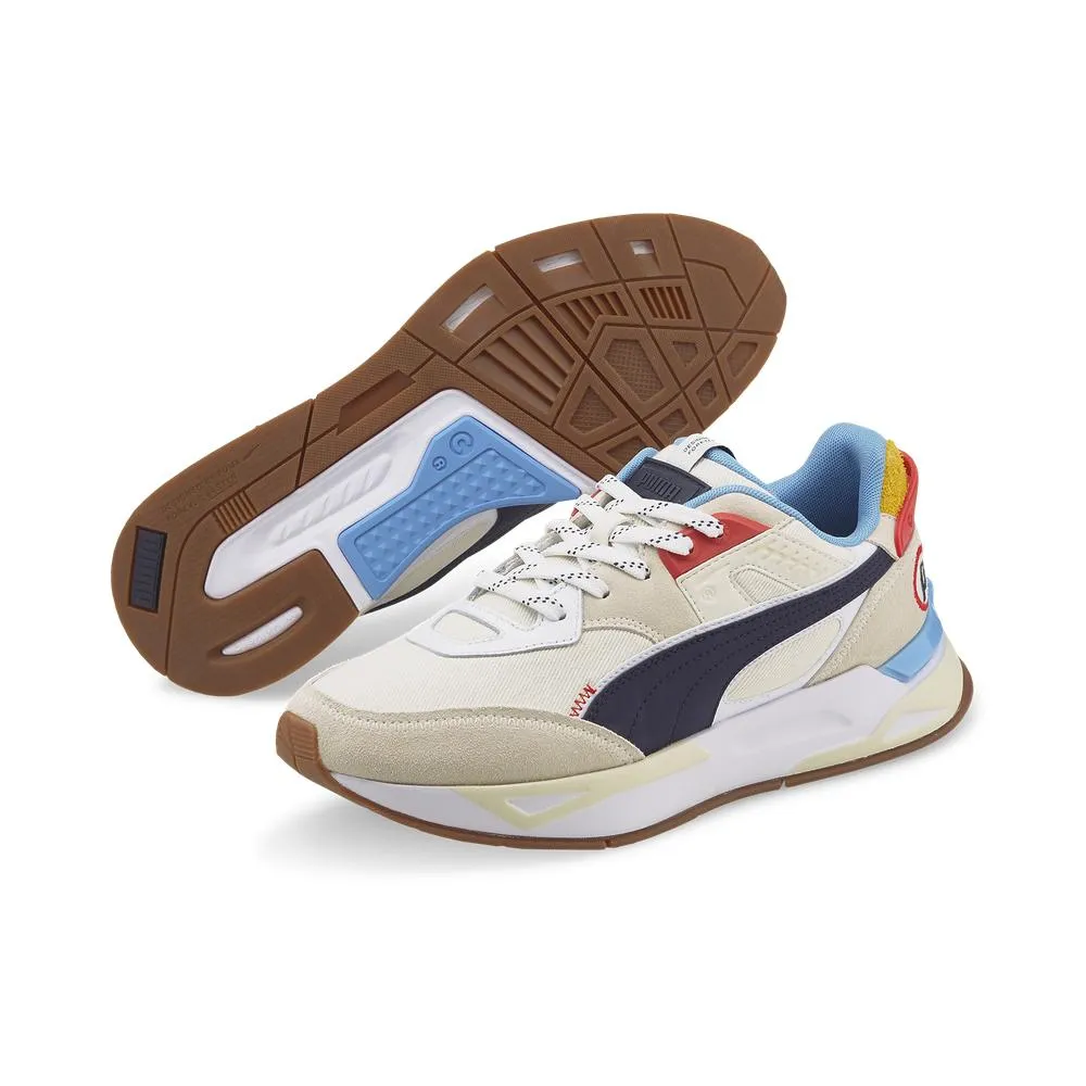 Puma 休閒鞋 Mirage Sport Patches 灰 白 藍橘 瘦子 男鞋 女鞋 【ACS】 38405202 歷史價格詳細信息