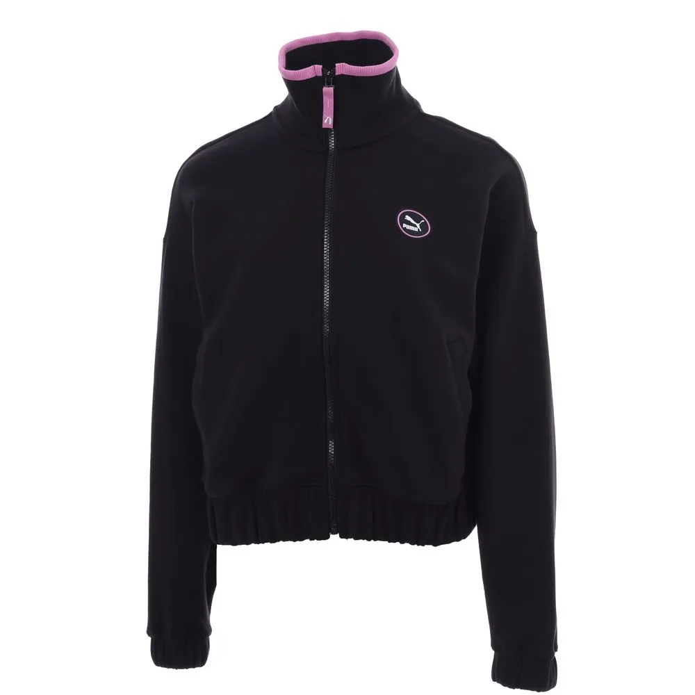 Puma 外套 SWxP 女款 黑 歐規 寬鬆【ACS】53518301 歷史價格詳細信息