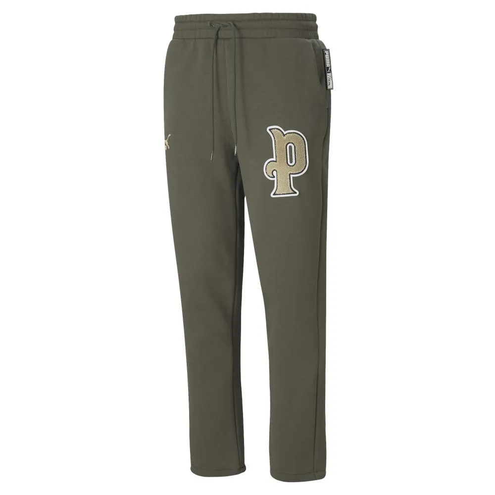 【PUMA】 流行系列Puma T長褲 長褲 男 黑色-53917201 歷史價格詳細信息