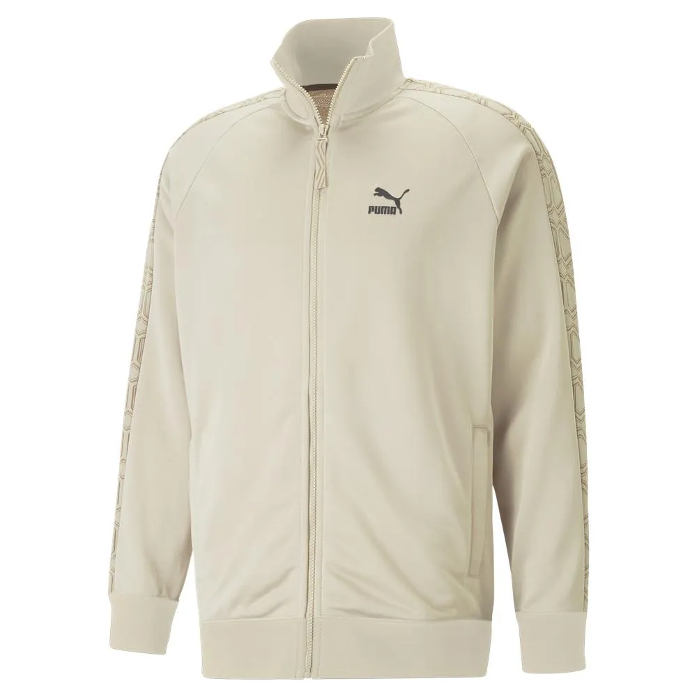 Puma 外套 T 7etter Jacket 女款 卡其棕 長袖 休閒 寬鬆 短版 Nikki 謝欣穎著用款 62058321 歷史價格詳細信息