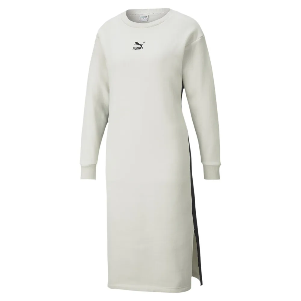 【PUMA】流行系列Classics貼身短袖T恤 女 短袖上衣 黃色-59957738 歷史價格詳細信息