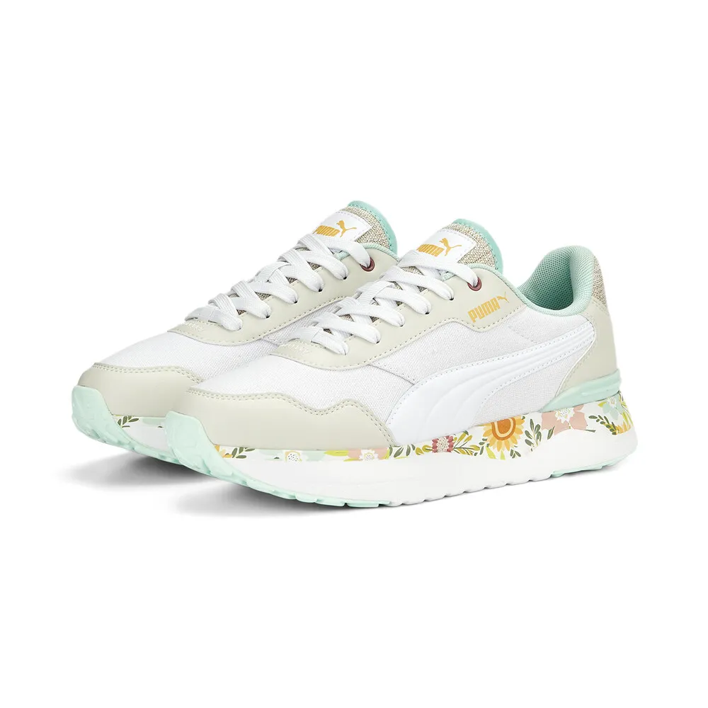 Puma 休閒鞋 R78 Voyage 白 全白 女鞋 小白鞋 厚底 增高 運動鞋 【ACS】 380729-02 歷史價格詳細信息