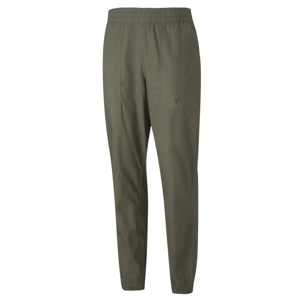 PUMA MODERN BASICS RIBBED WIDE PANTS  8分褲 黑色 58593801 歷史價格詳細信息