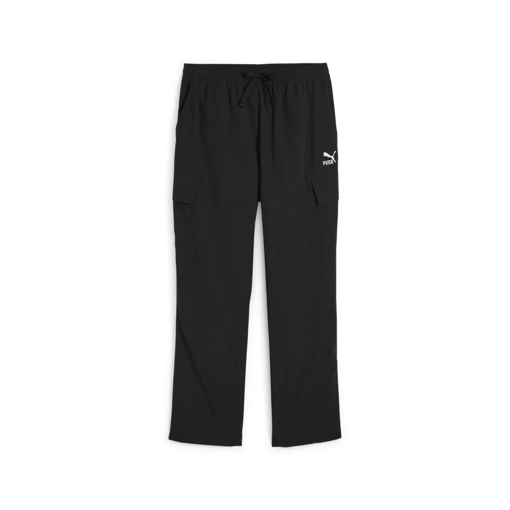 【PUMA】流行系列Classics長風褲(M) 長褲 男 黑色-62426001 歷史價格詳細信息