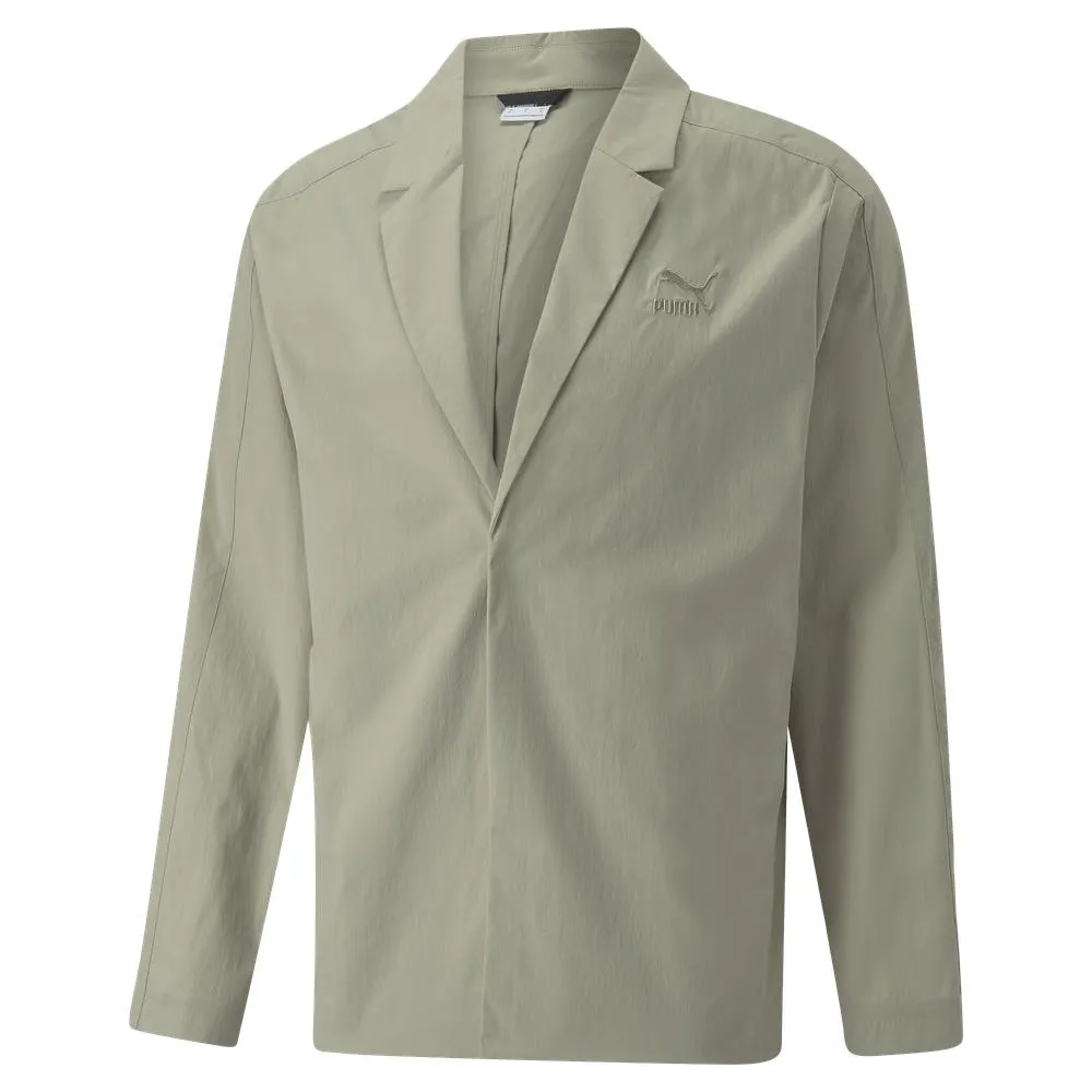 PUMA 流行系列T7 西裝式 風衣外套 西裝外套 瘦子 E.SO 代言款 同款 男 53730901 黑色 歷史價格詳細信息