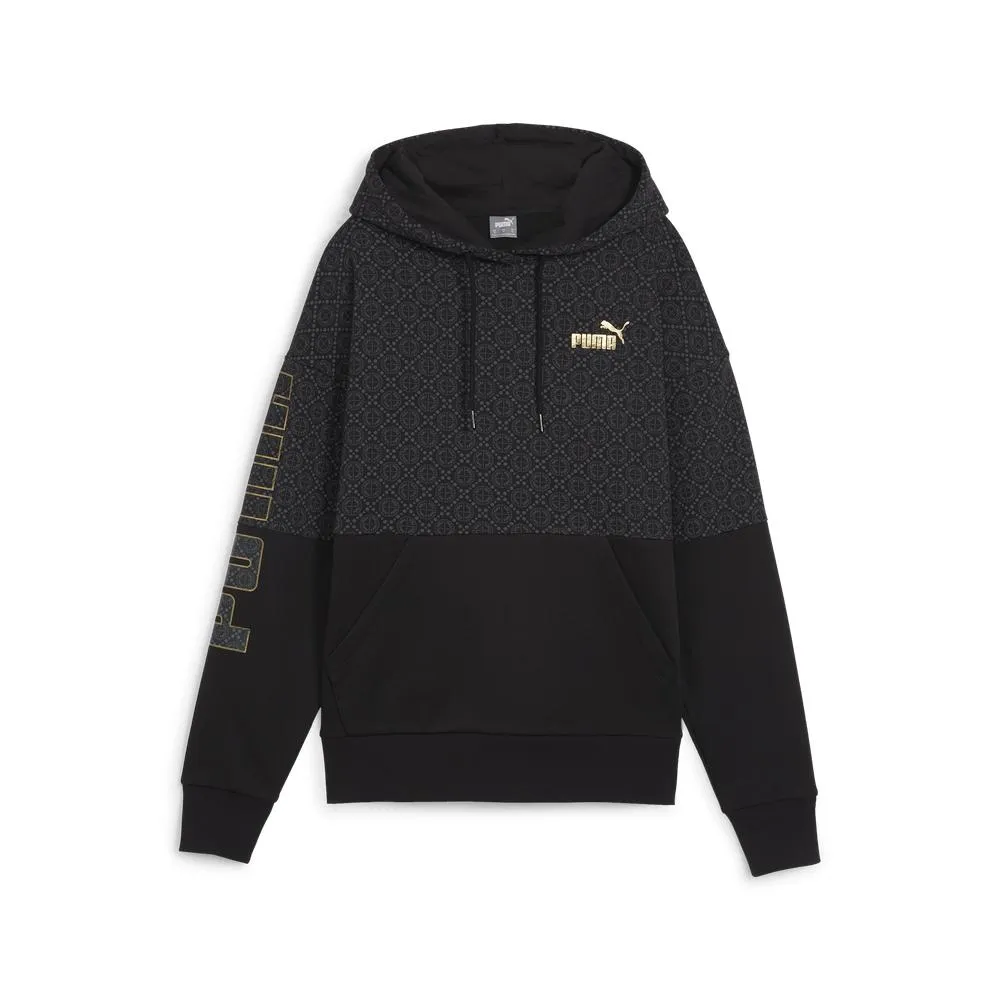 【PUMA】基本系列Logo Holiday連帽外套(M) 休閒外套 男 黑色-67592501 歷史價格詳細信息