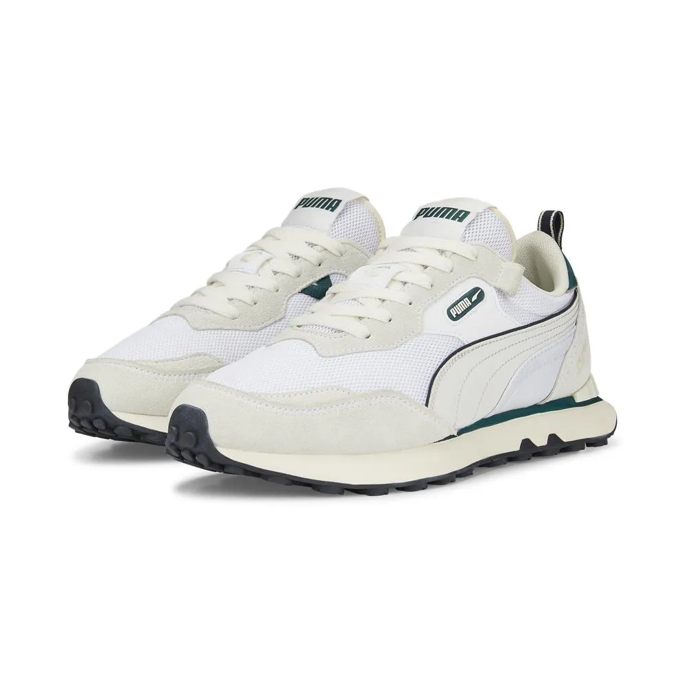 Puma 休閒鞋 Rider FV IVY League 米白 綠 男女鞋 瘦子 行銷款 【ACS】 38717301 歷史價格詳細信息