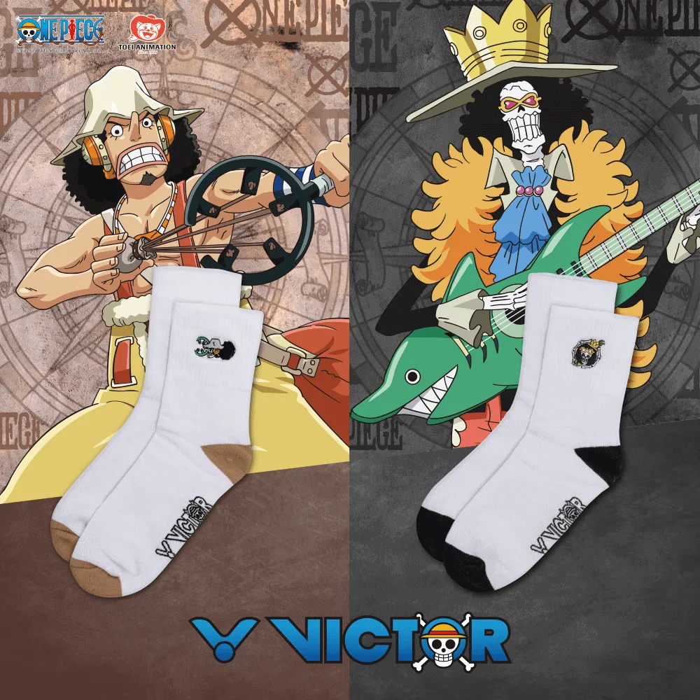 【VICTOR 勝利體育】 VICTOR｜航海王 長條毛巾 - 魯夫骷髏頭(C-4179 黑) 歷史價格詳細信息