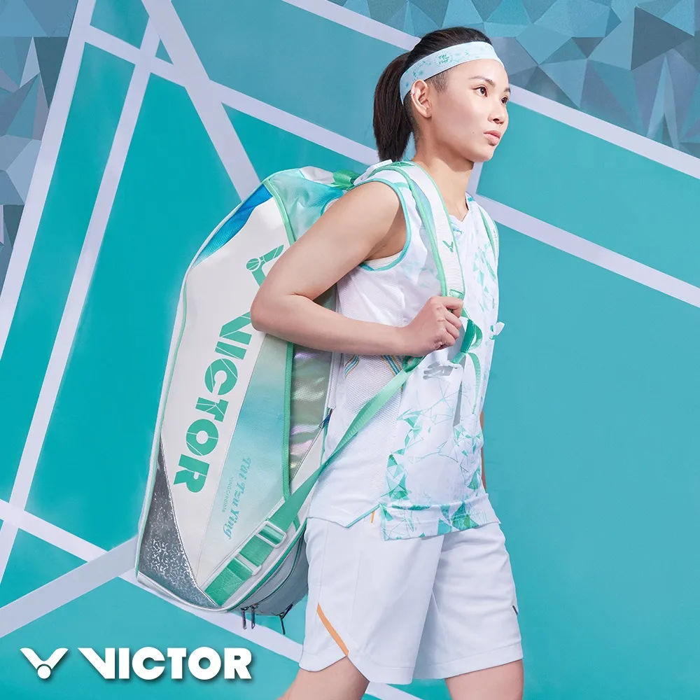 【VICTOR 勝利體育】6支裝拍包 羽拍包(BR6219 B/G/R 藏青/深綠/鸚鵡粉綠) 歷史價格詳細信息
