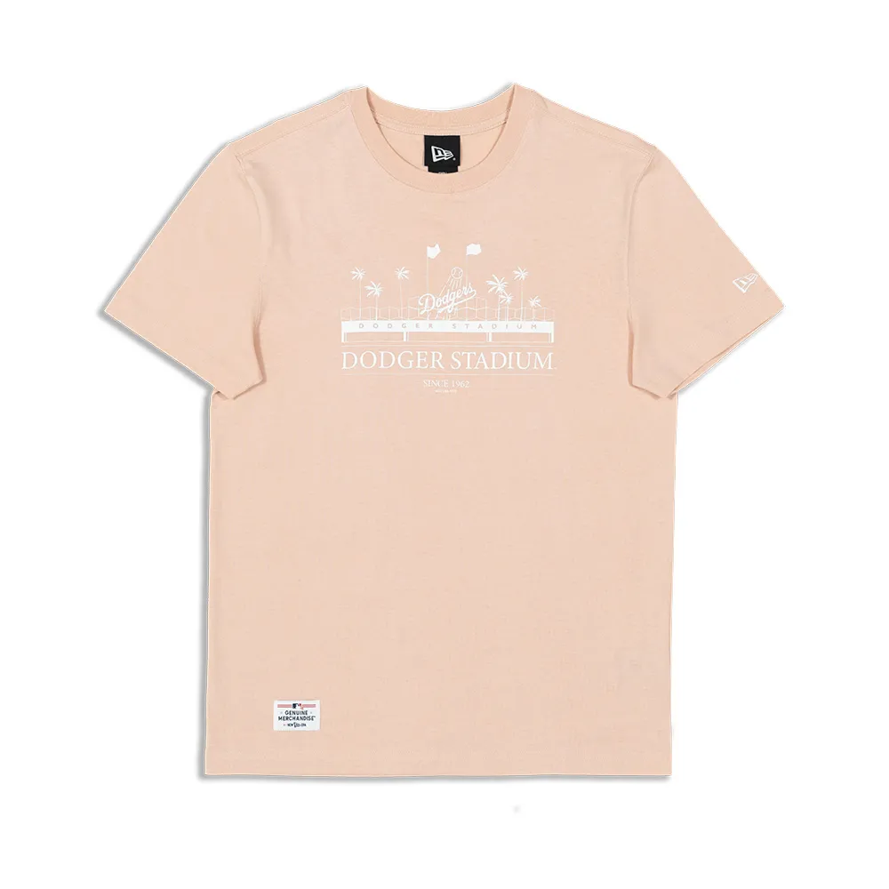 【NEW ERA】 男女 短袖上衣 洛杉磯道奇球場 粉-NE13334736 歷史價格詳細信息
