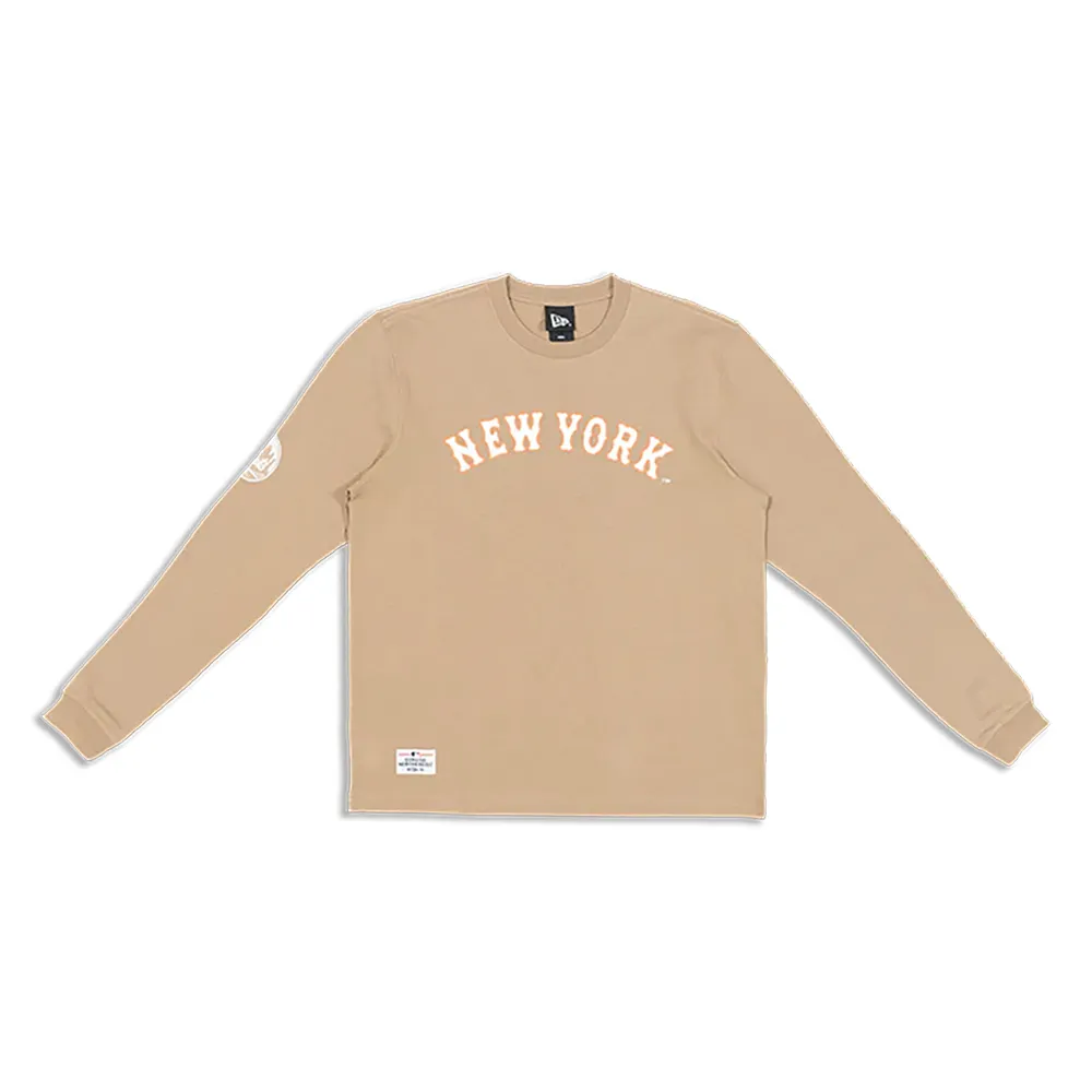 【NEW ERA】NEW ERA 男女 長袖上衣 長袖Tee ESSENTIAL 洛杉磯道奇 灰(NE13527293) 歷史價格詳細信息