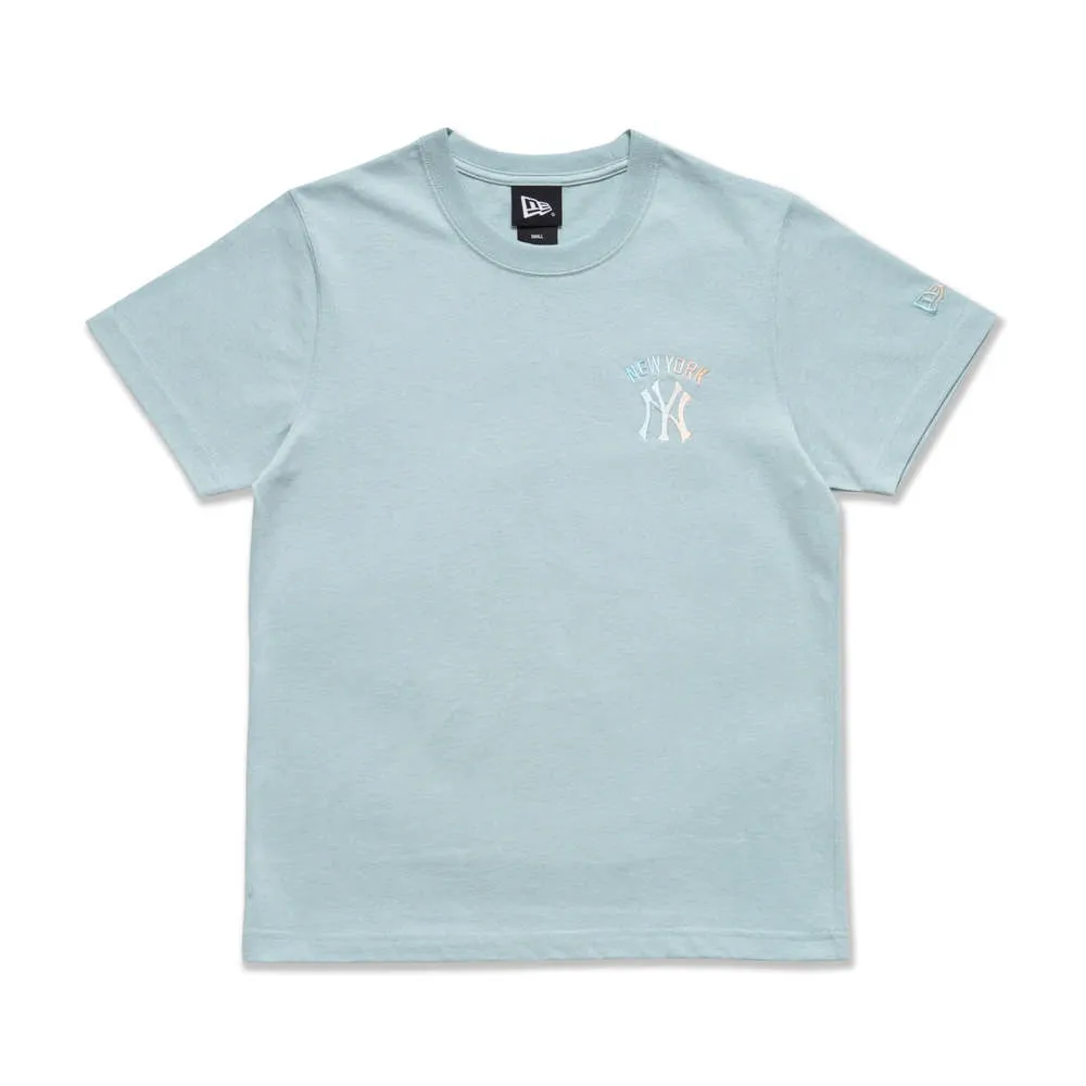 【NEW ERA】 女 短袖上衣 MLB 紐約洋基 象牙白-NE13470962 歷史價格詳細信息