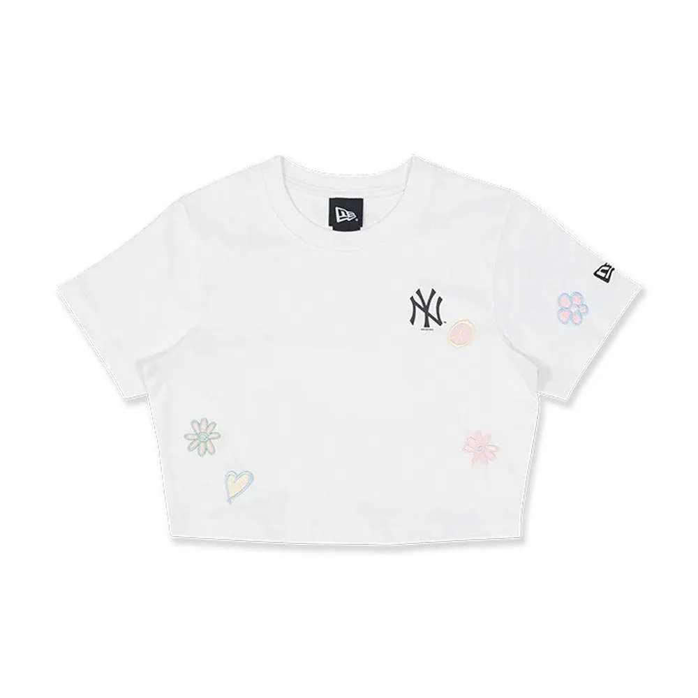 【NEW ERA】女 短袖Tee WOMEN FLORAL NYC 黑-NE13527208 歷史價格詳細信息