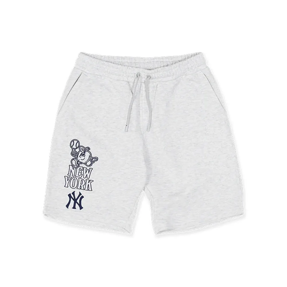 NY短褲MLB潮牌短褲NY老花印運動短褲休閒刺繡短褲滿印老花運動短褲舒適寬鬆情侶五分褲三分褲褲子 韓版新品 307508 歷史價格詳細信息