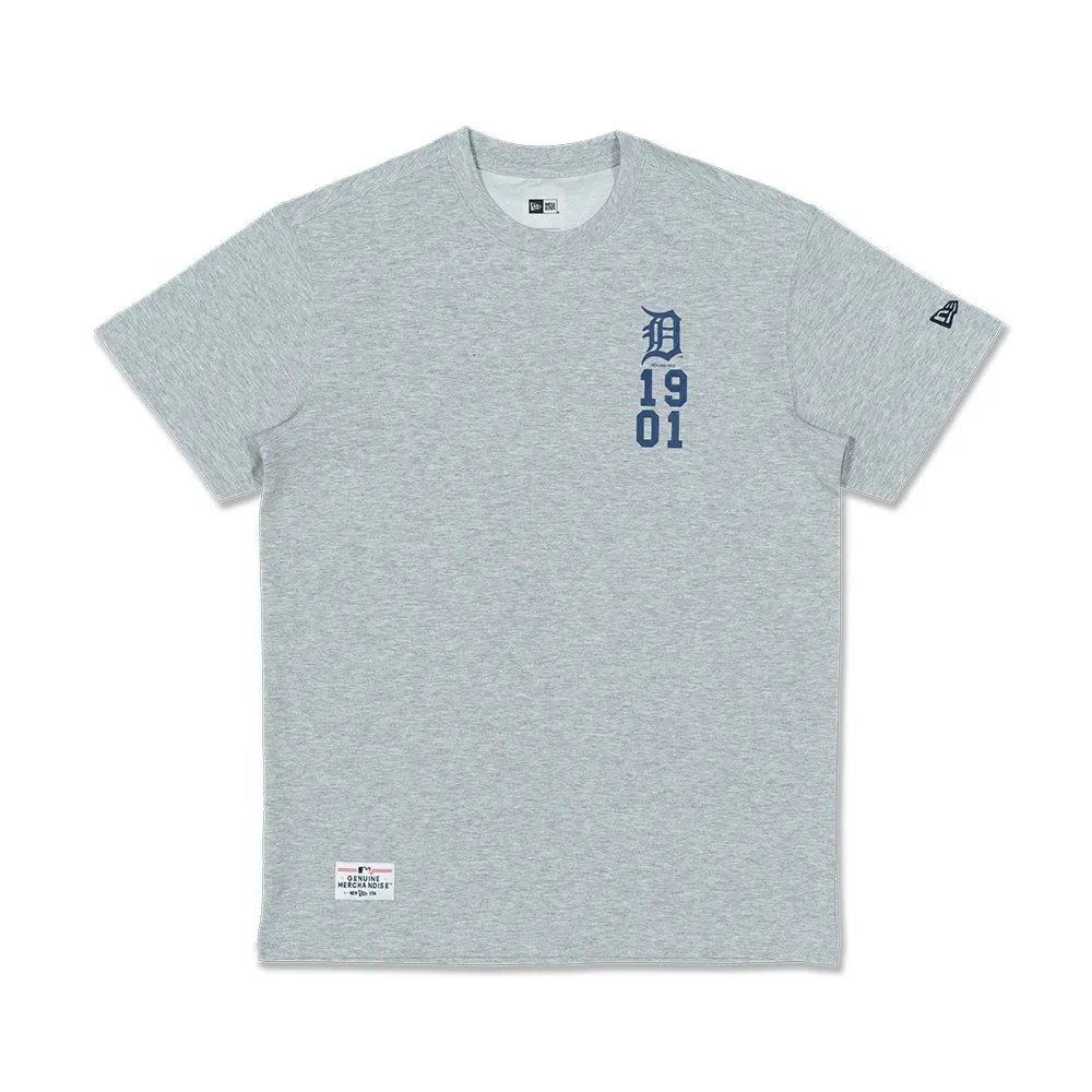 【NEW ERA】 男女 短袖上衣 MLB 字母隊徽 底特律老虎 灰-NE13470982 歷史價格詳細信息