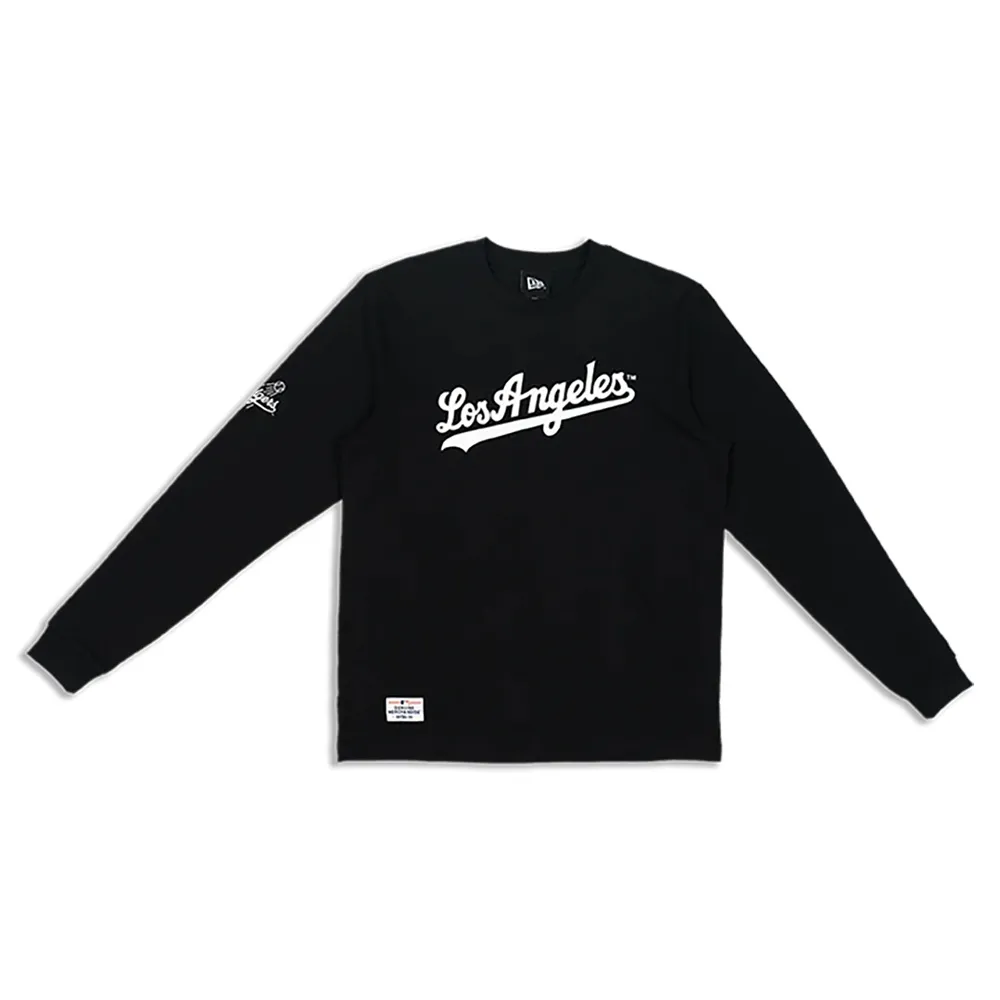 【NEW ERA】NEW ERA 男女 長袖上衣 長袖Tee ESSENTIAL 洛杉磯道奇 灰(NE13527293) 歷史價格詳細信息