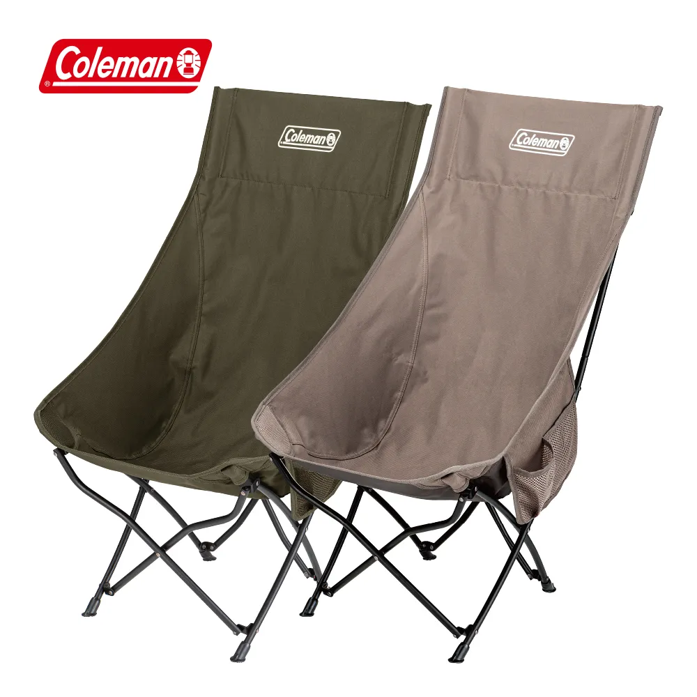 【Coleman】NEXT網布高背療癒椅 / 卡其 / CM-06796(露營椅 折疊椅 休閒椅 月亮椅) 歷史價格詳細信息
