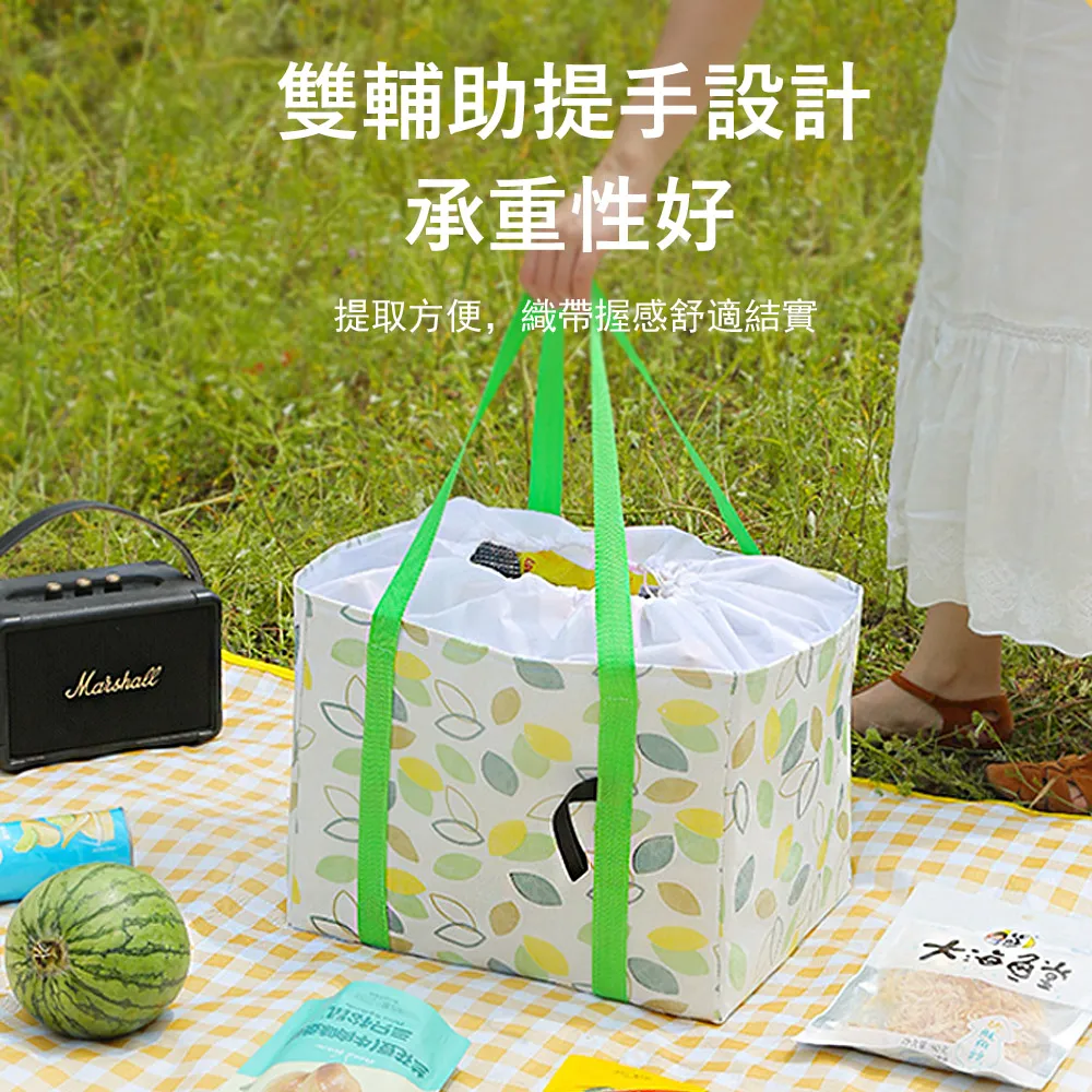 戶外野餐飯盒保溫包 方形手提餐袋 分格餐盒專用 扁平飯盒袋 分隔便當盒 餐袋 餐盤袋手提 午餐包 保溫袋 出遊飯盒包-時尚箱包 歷史價格詳細信息